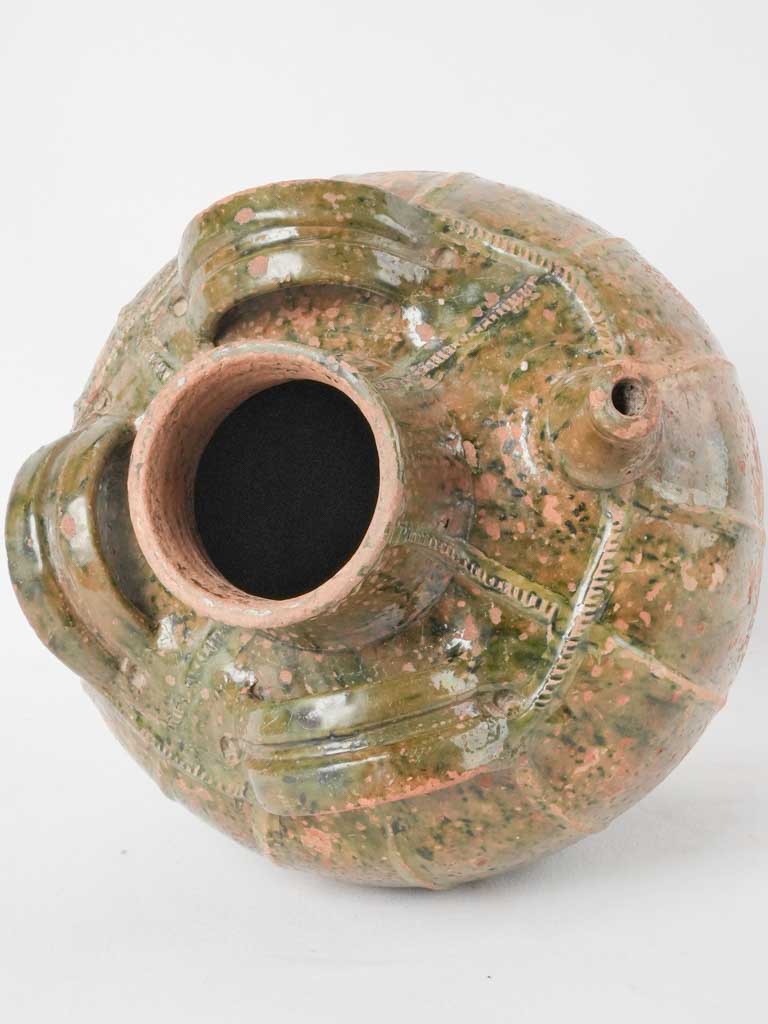 Classic three-handled oil jar decor