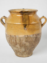 Classic nineteeth-century glazed confit vessel