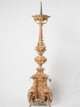 Large 18th century Italian altar candlestick 50½"