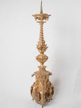 Large 18th century Italian altar candlestick 50½"