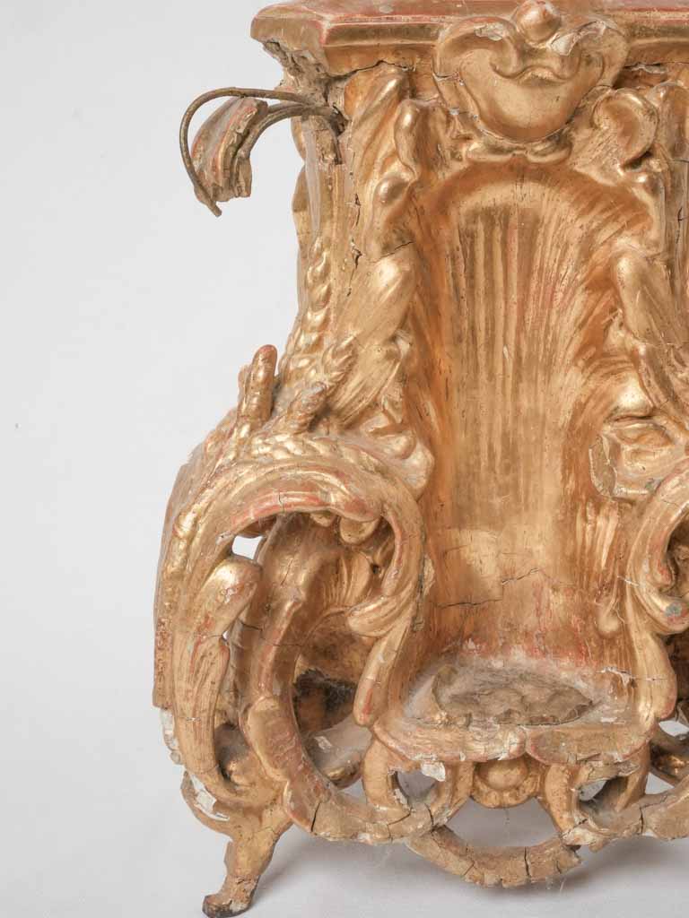 Large 18th century Italian altar candlestick 50½"