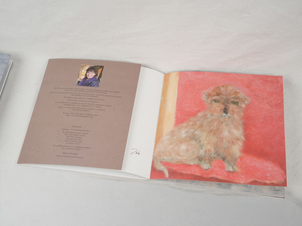 A Coeur Chien - A Book By Karibou - 8¼" x 8¼"