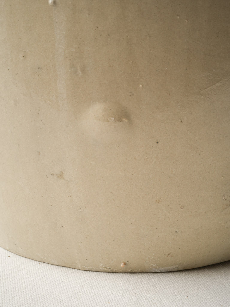 Artisanal French salt-keeping pot  