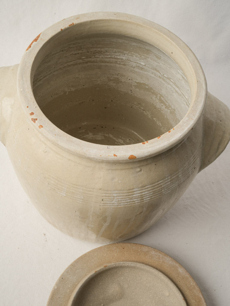 Authentic rustic terracotta vessel  