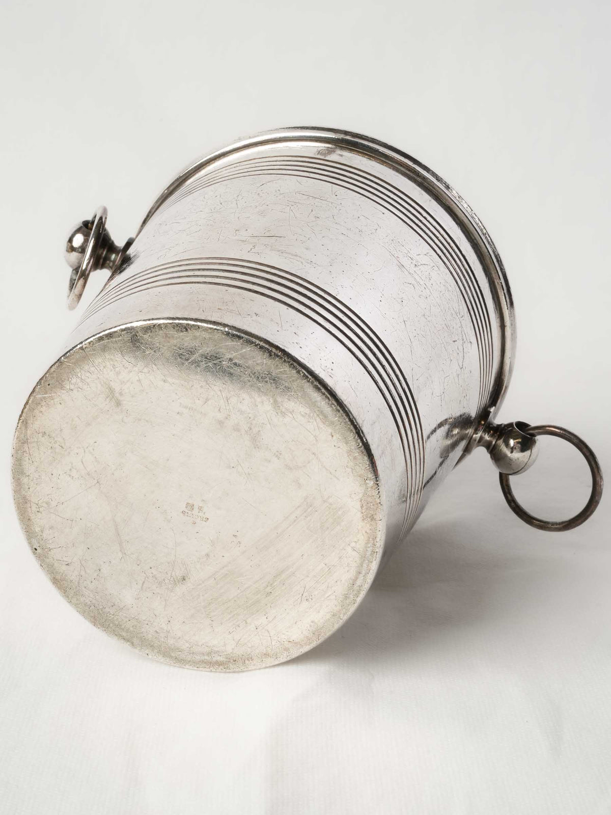 Art Deco Silver-Plated Ice Bucket or Small Wine Cooler by Ercuis, 1930s–40s - 6¼"