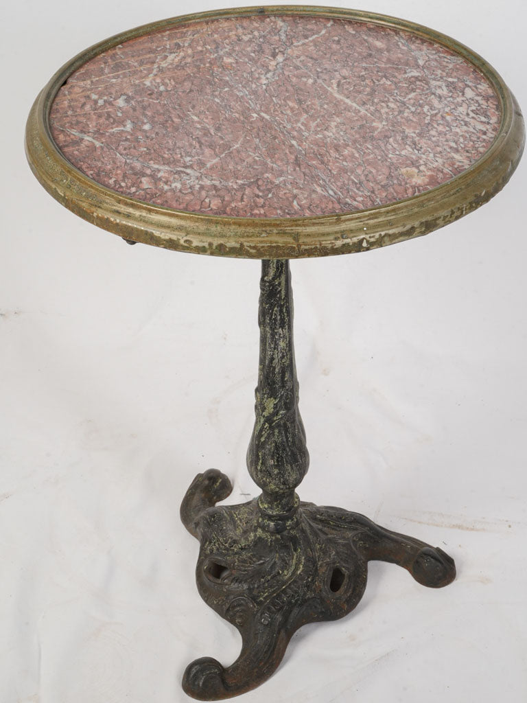 Beautifully aged patina table