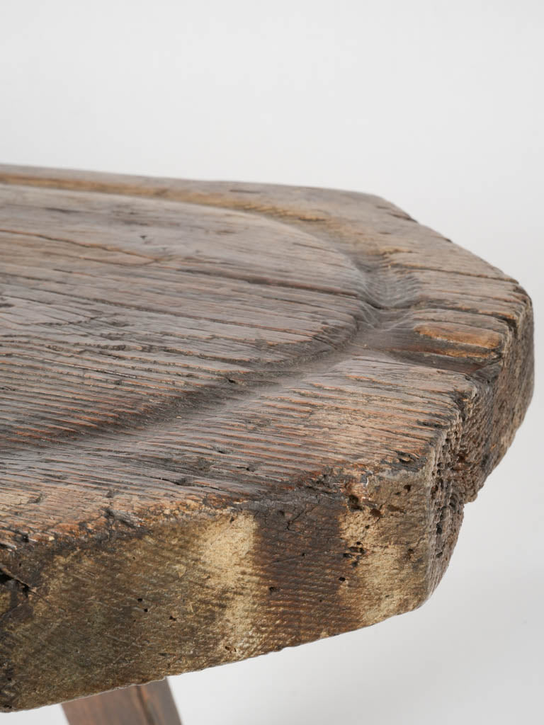 Antique, French Alps cheese press table
