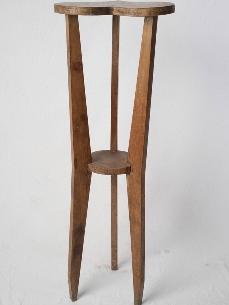Handcrafted mid-century French pedestal  