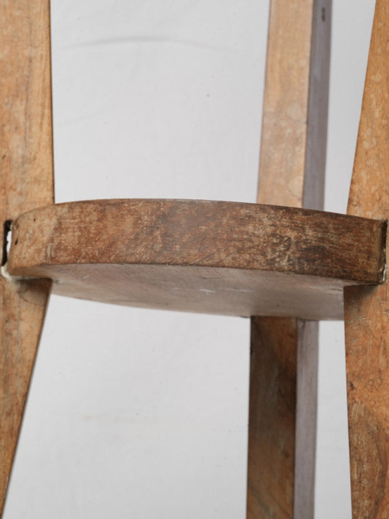 One-of-a-kind folk art table  
