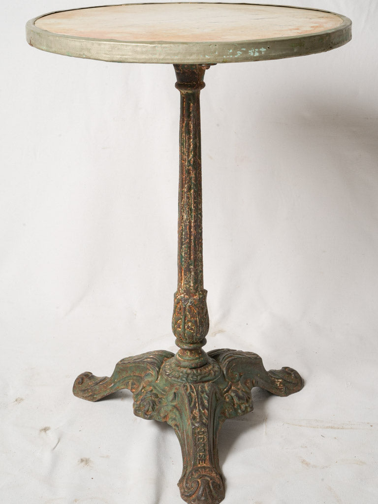 Antique ornate bistro table