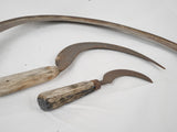 Authentic nineteenth-century farm tools
