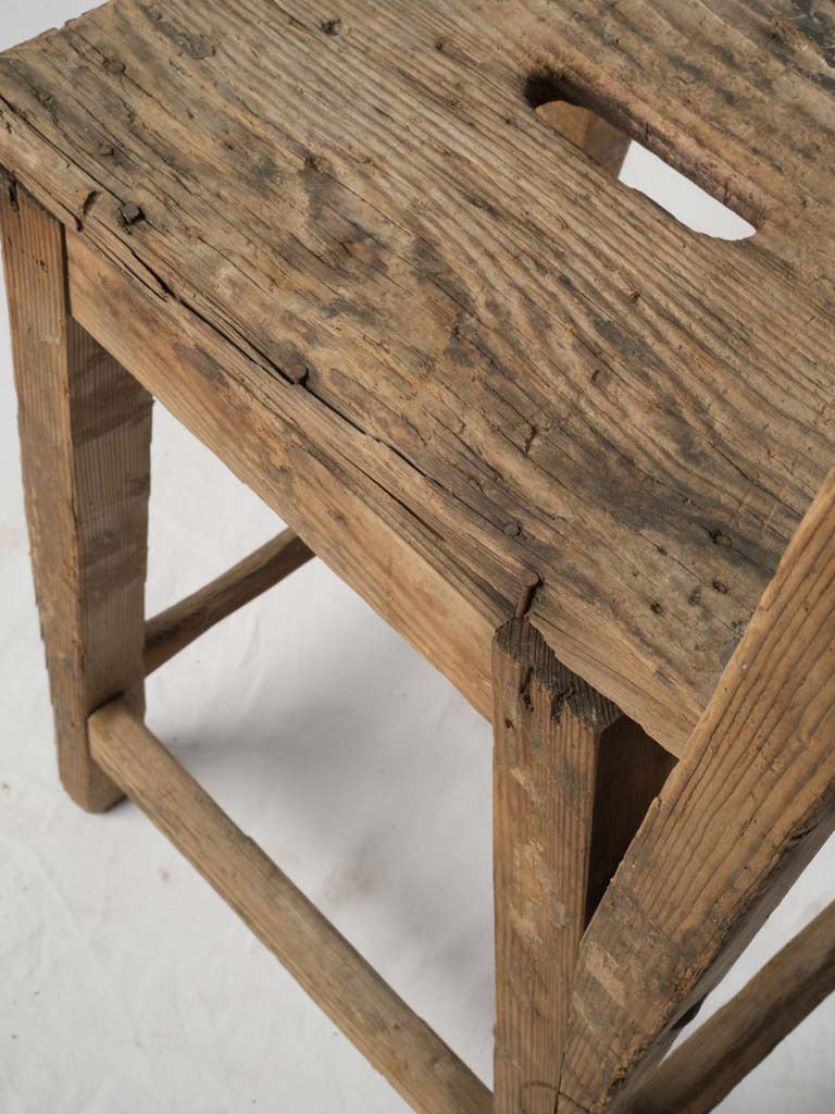 Ingenious handcrafted French workshop chair