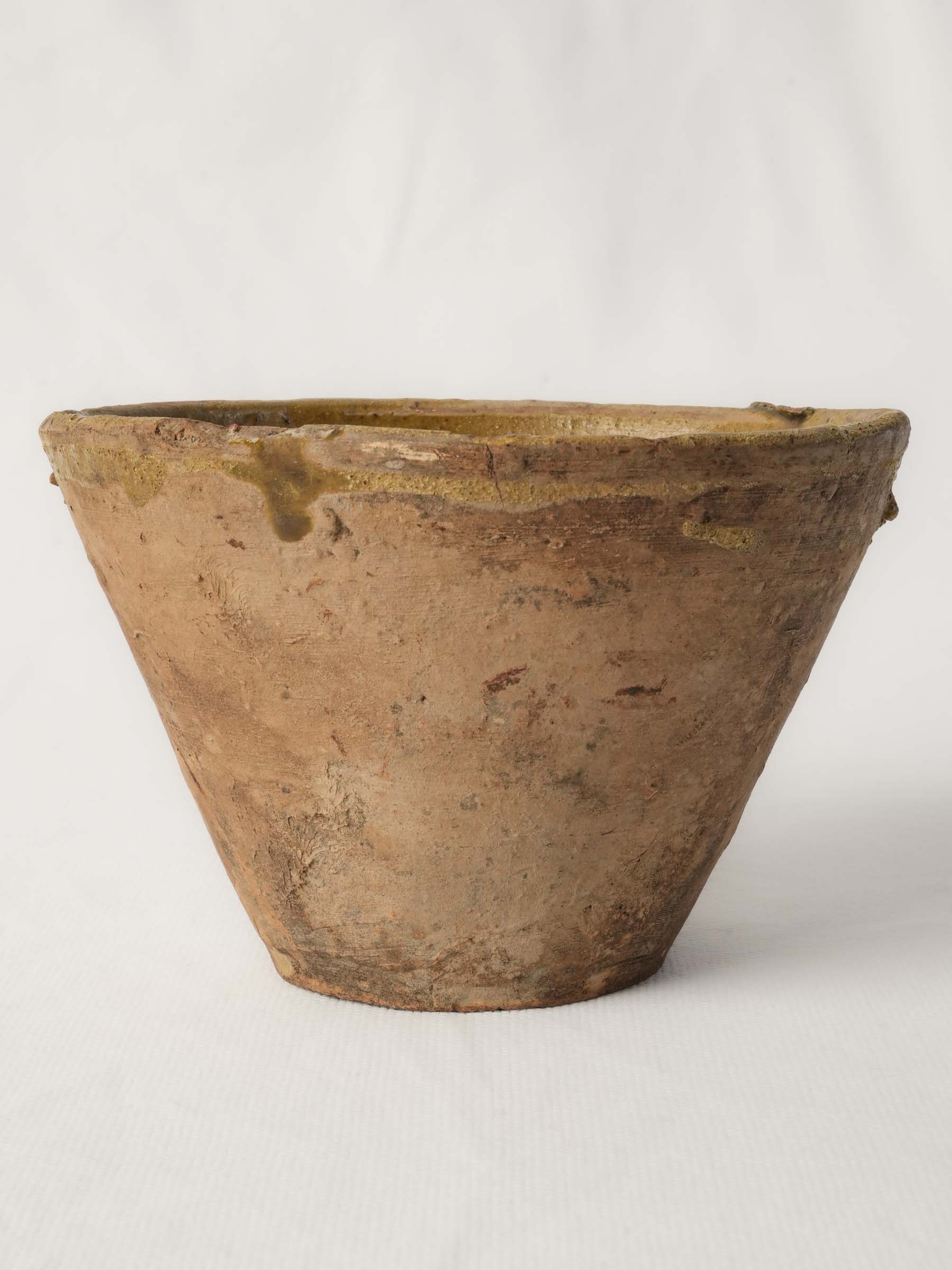 Antique French Terracotta Pine Resin Collector Pot - 11¾"