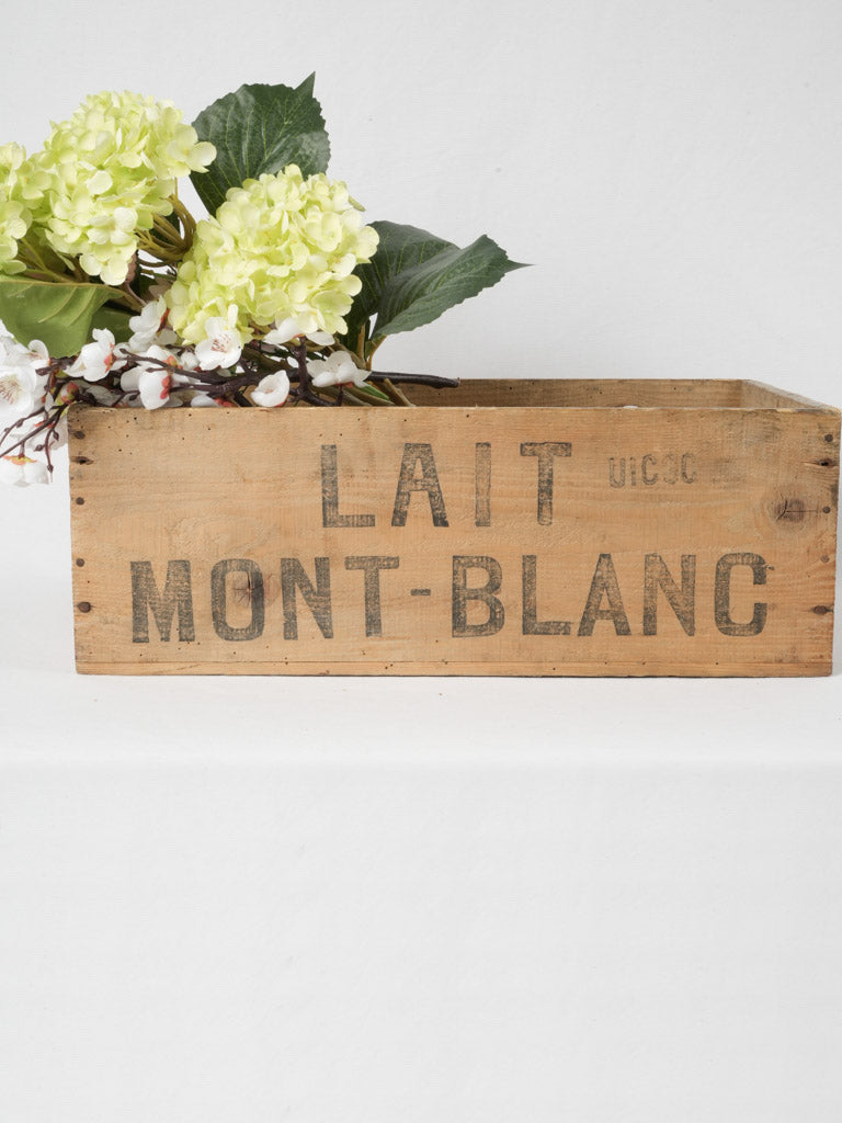 Rustic Alpine Mont Blanc box