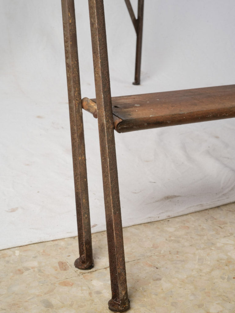Weathered 1940s step ladder