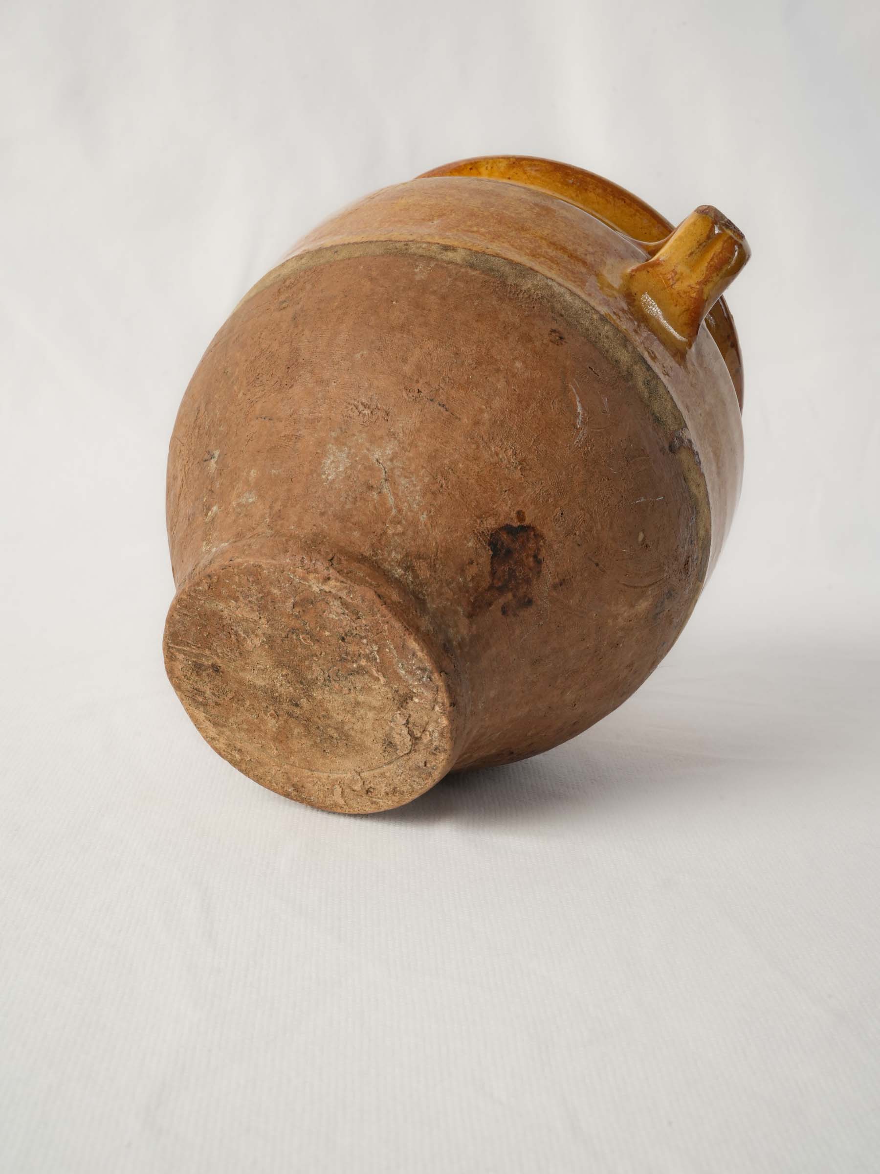 Decorative antique French country jar