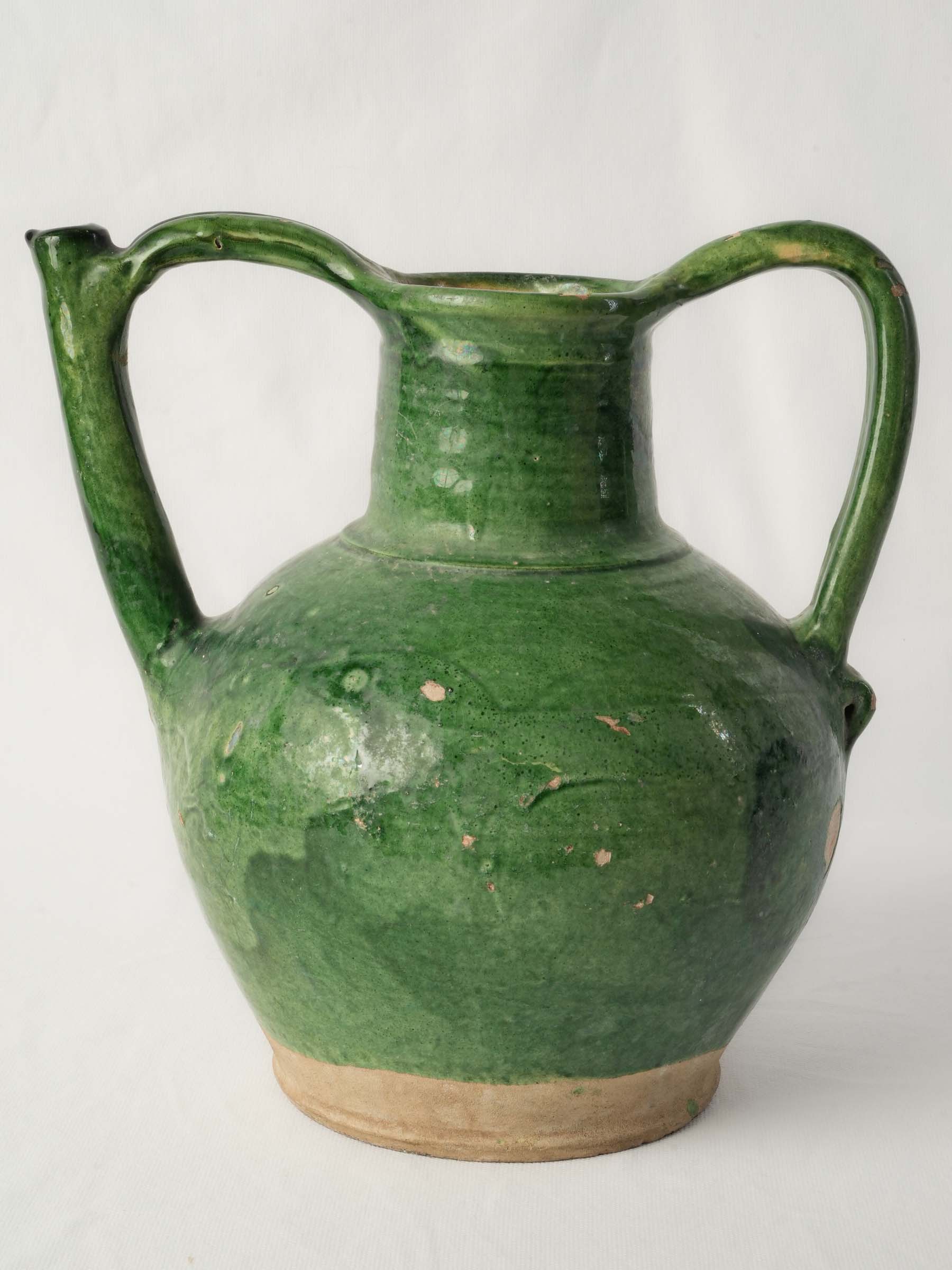 Vintage southern French orjol vase  
