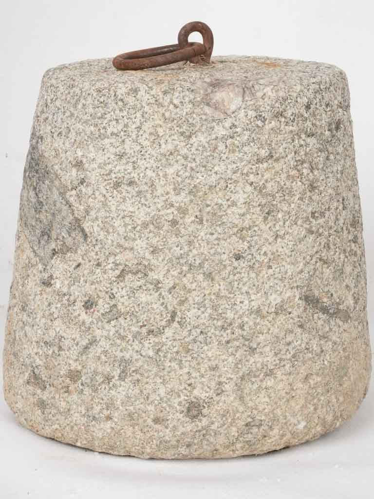 Antique French granite counterweight 8¼"
