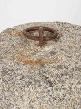 Antique French granite counterweight 8¼"