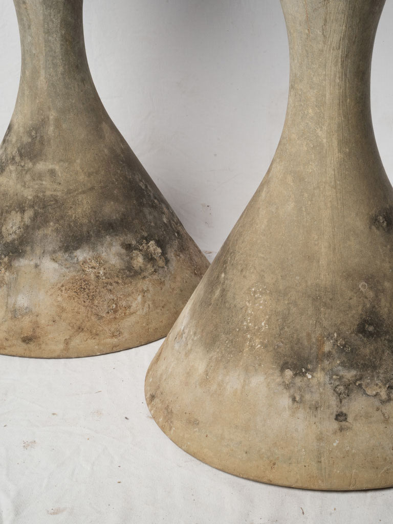 Patina rich artisanal planters
