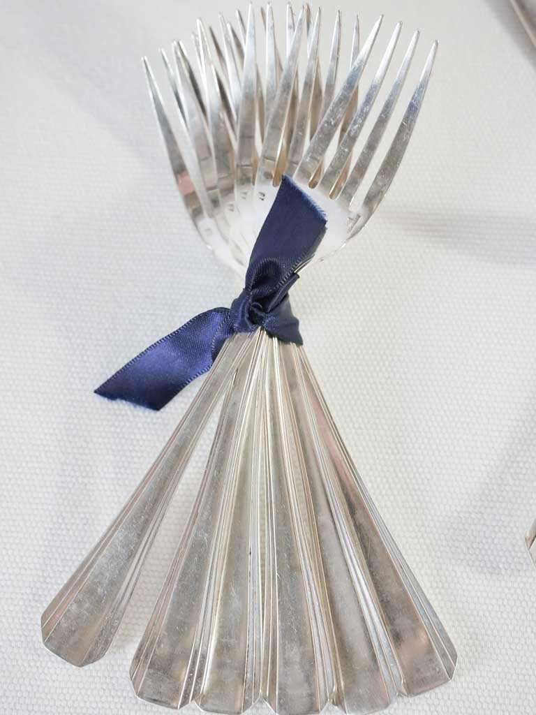 Christofle Seafood flatware set set for 12 - Boréal Luc Lanel