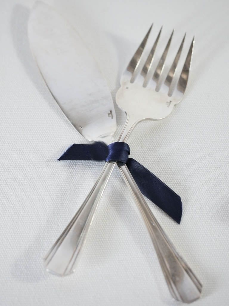 Christofle Seafood flatware set set for 12 - Boréal Luc Lanel