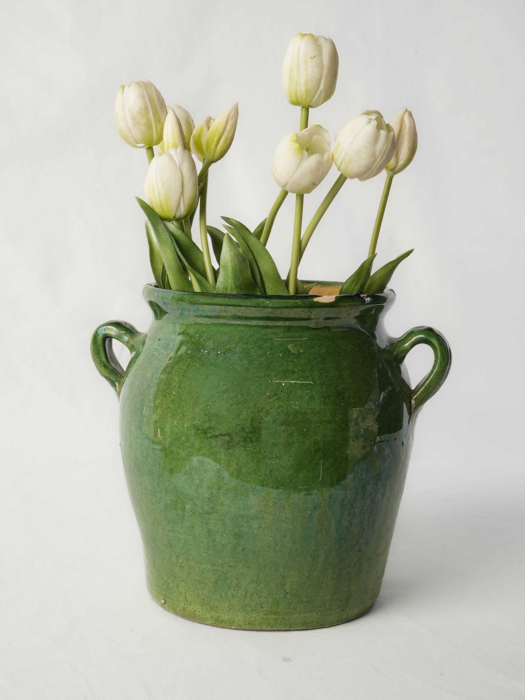 Antique rustic preserve jar