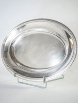 Antique Christofle platter - silver plate 19" x 11"