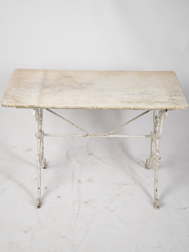 Intricate cast iron tables
