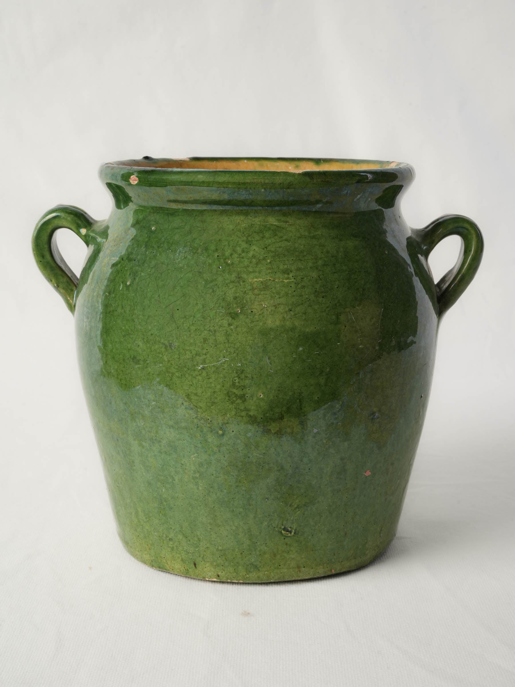 Vintage ceramic storage jar