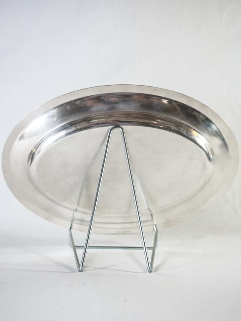 Antique Christofle platter - silver plate 19" x 11"