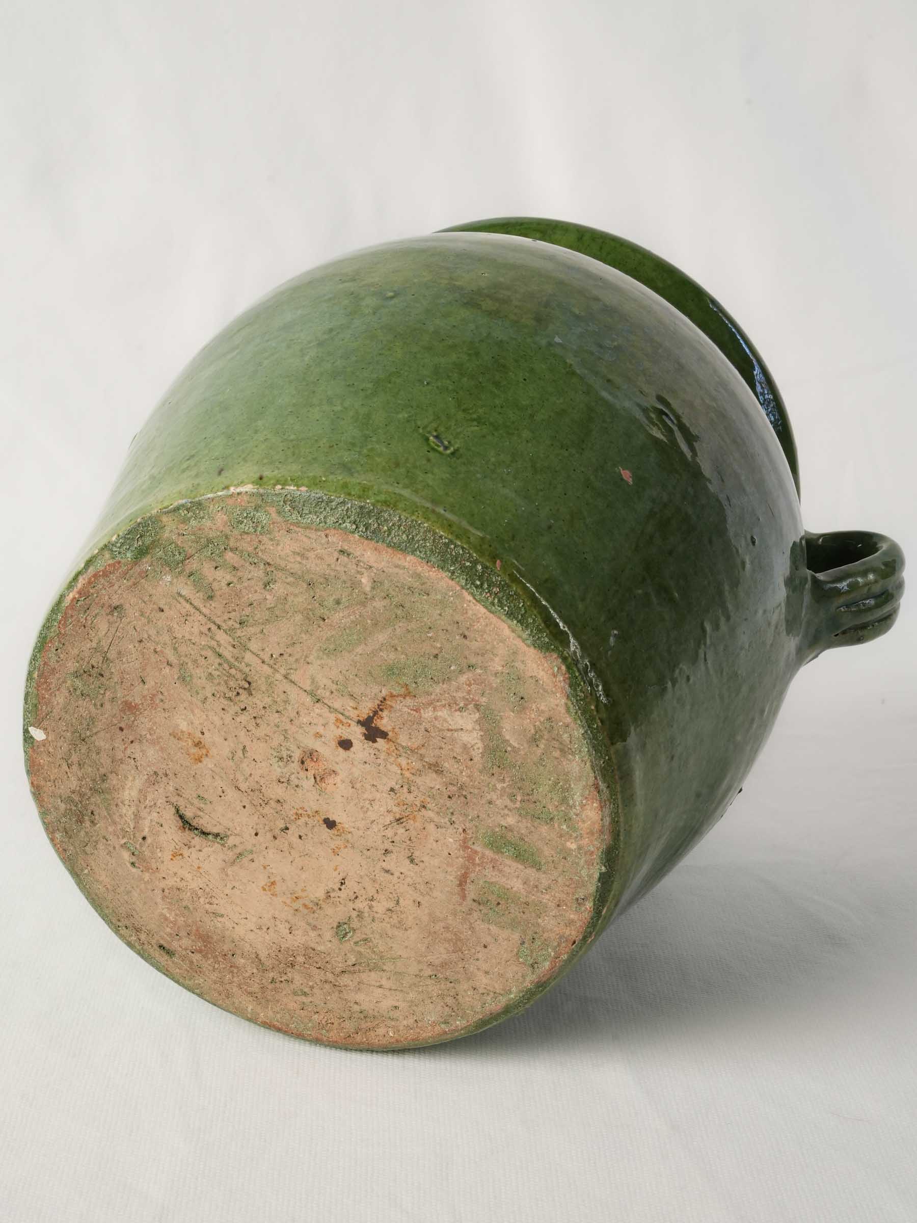 Honey-yellow glaze antique pot