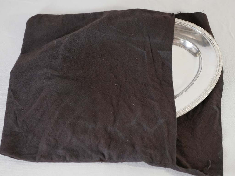Antique Christofle platter - silver plate 19" x 11"