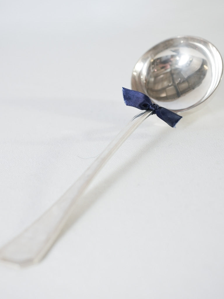 Christofle silver plate ladle model American - 1960s