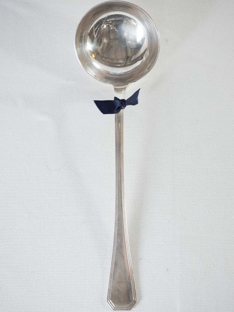 Christofle silver plate ladle model American - 1960s