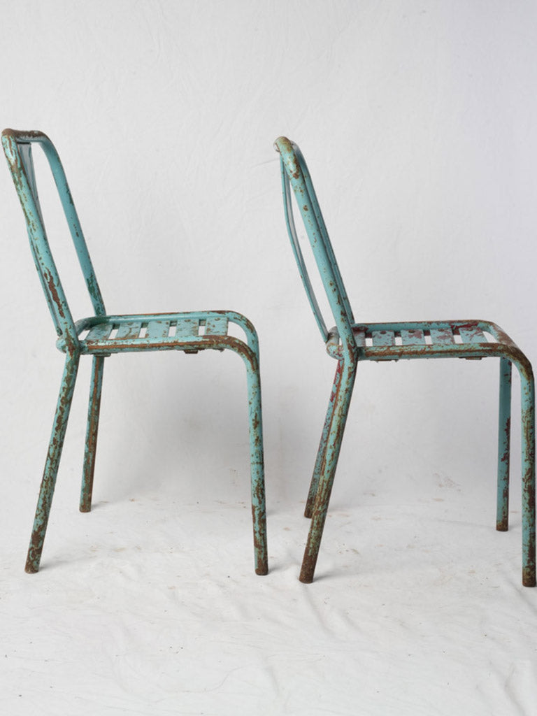 Textured painterly Xavier Pauchard chairs