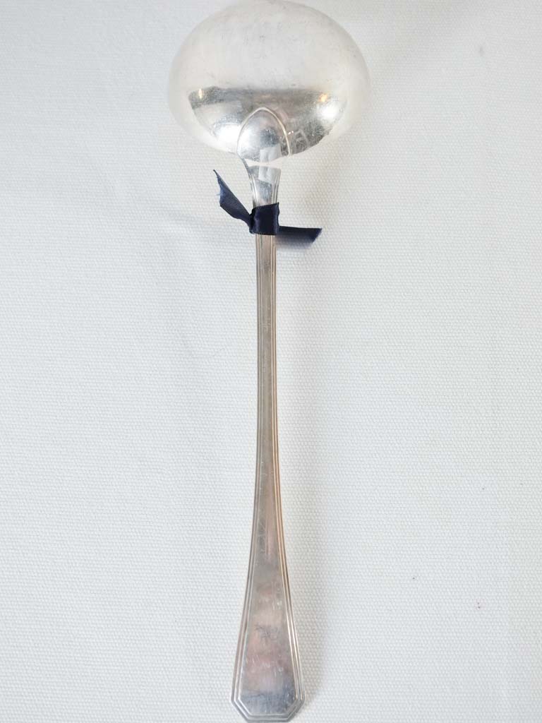 Christofle silver plate ladle model American - 1960s