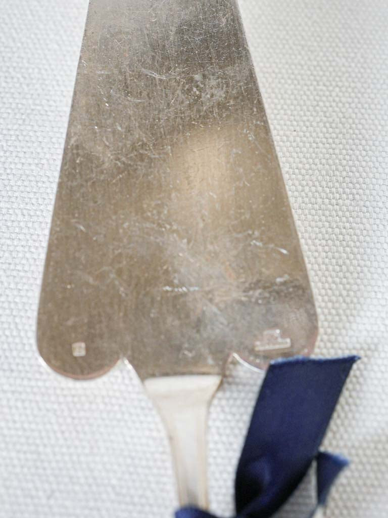 Antique American-model serving silverware Christofle