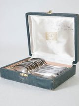 Vintage silver-plated Christofle teaspoons set