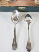 Timeless Christofle silver teaspoon assortment