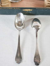 12 Christofle teaspoons in box