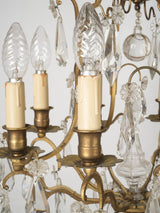 Traditional French chandelier with boules