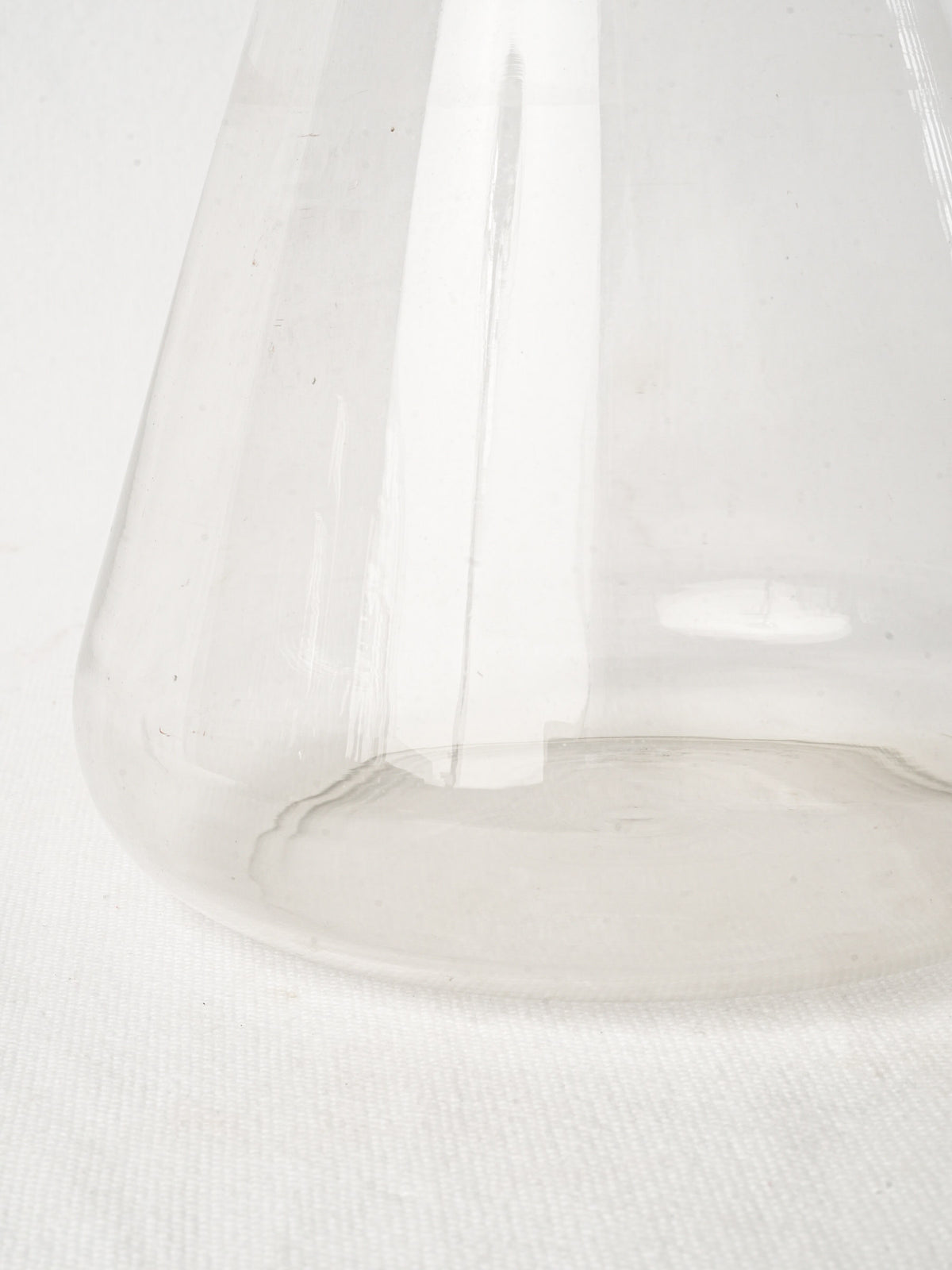 Antique French Blown-Glass Labware Decanter - 10¾"