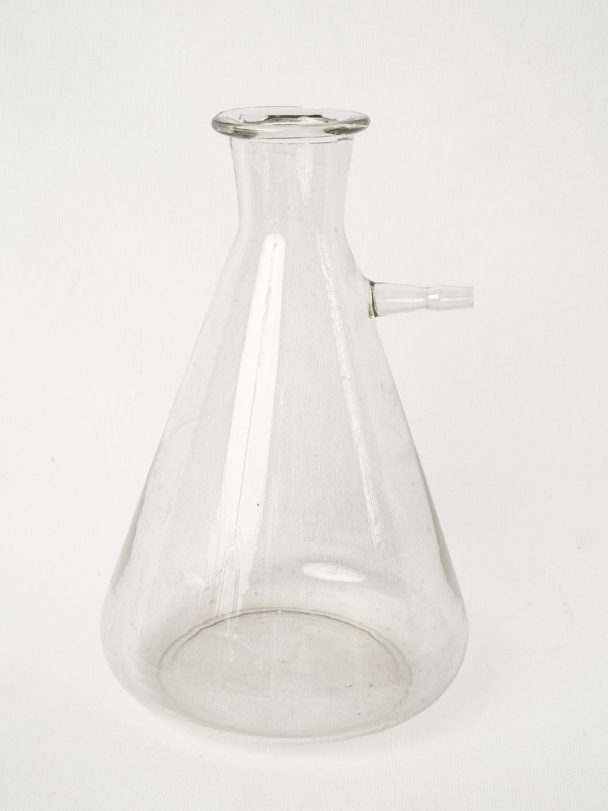 Antique French Blown-Glass Labware Decanter - 10¾"