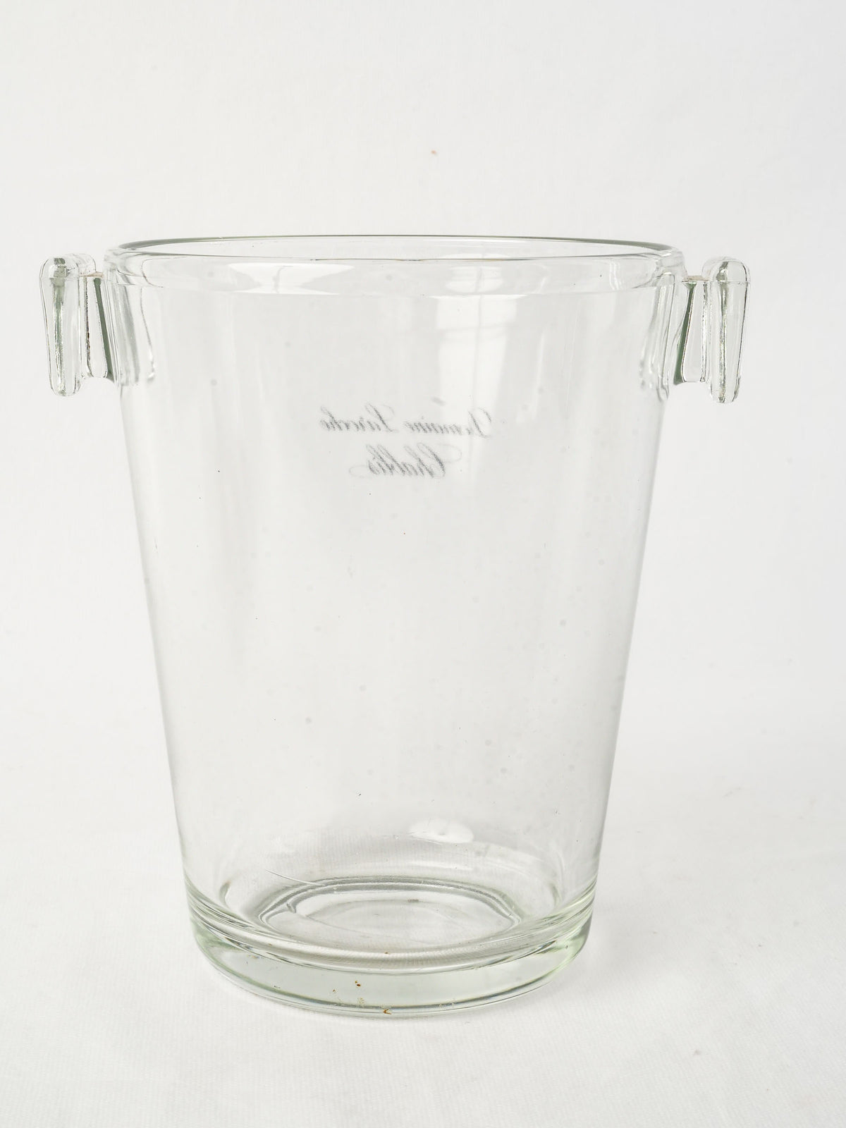 Domaine Laroche Chablis Glass Wine Cooler with Script-Style Name - 9"
