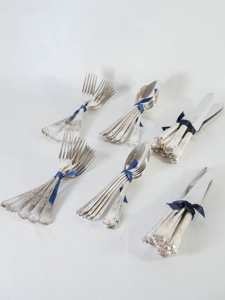 Flatware set for 12 people - Louis XV style