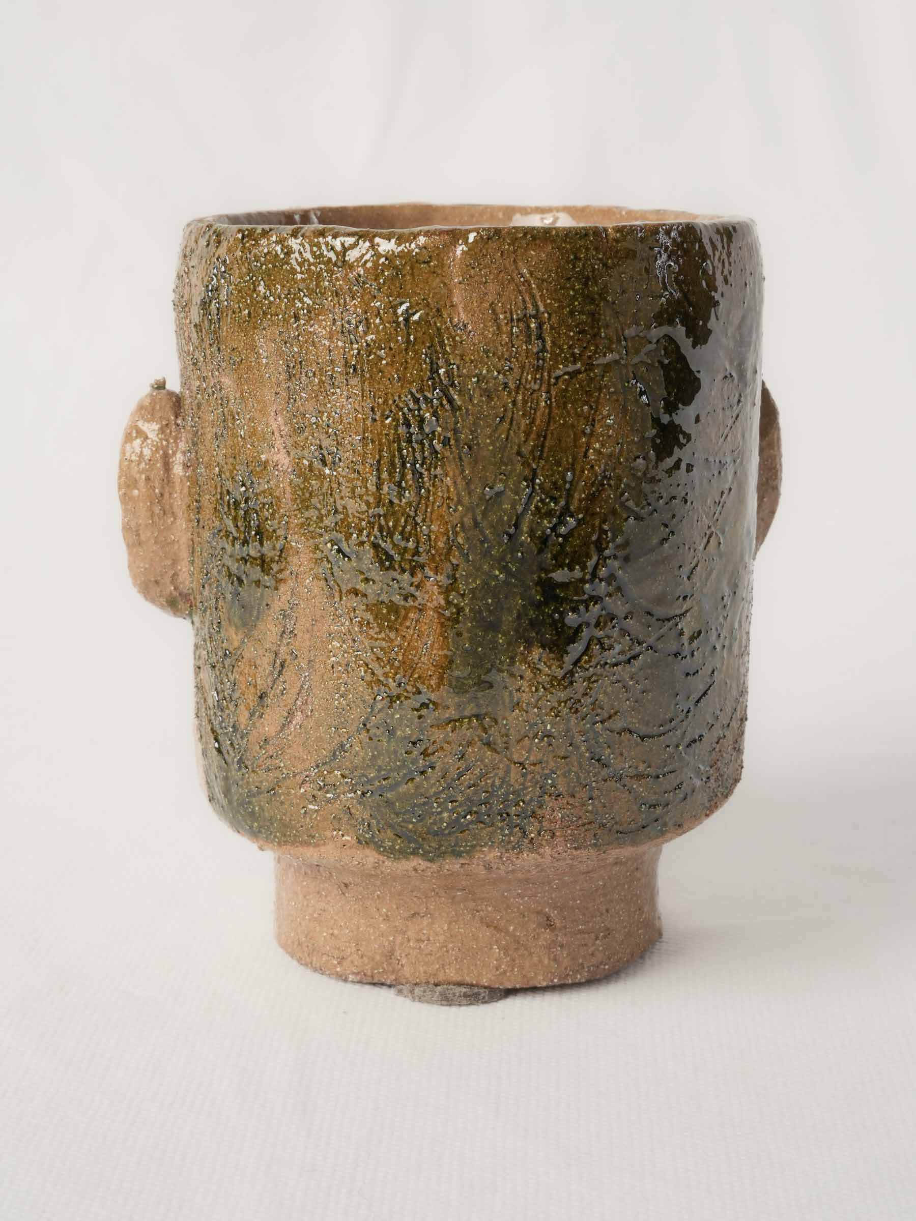 Playful expressive figural vessels  