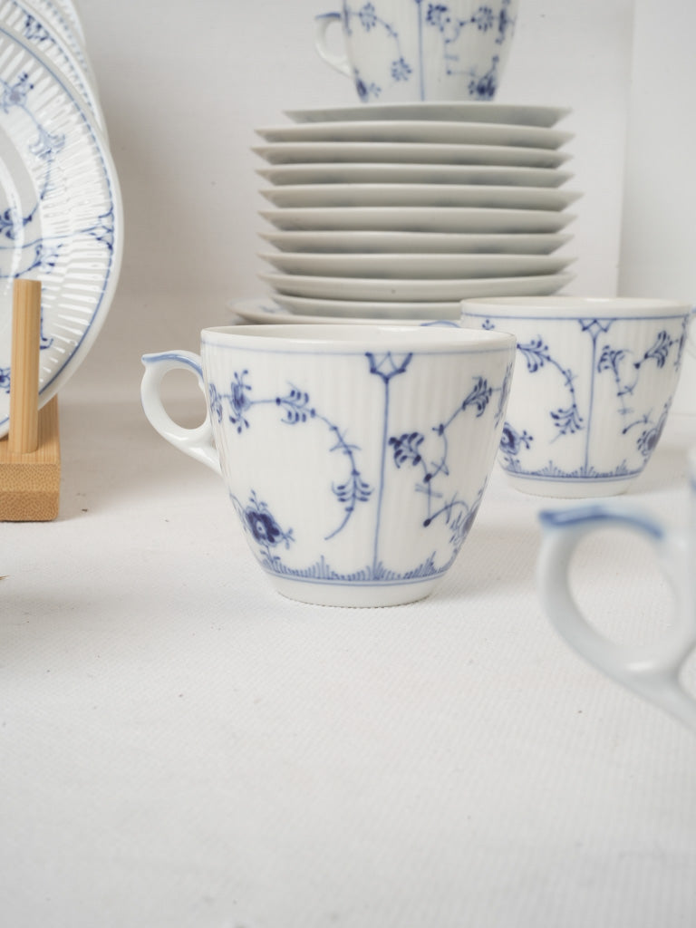 Elegant delicate saucers collection  