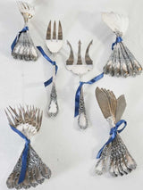 Seafood flatware set for 12 - Louis XV style