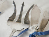 Seafood flatware set for 12 - Louis XV style
